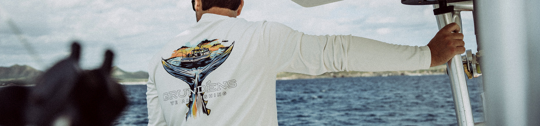 Grundéns Tuna Tailscape Long Sleeve Tech Tee