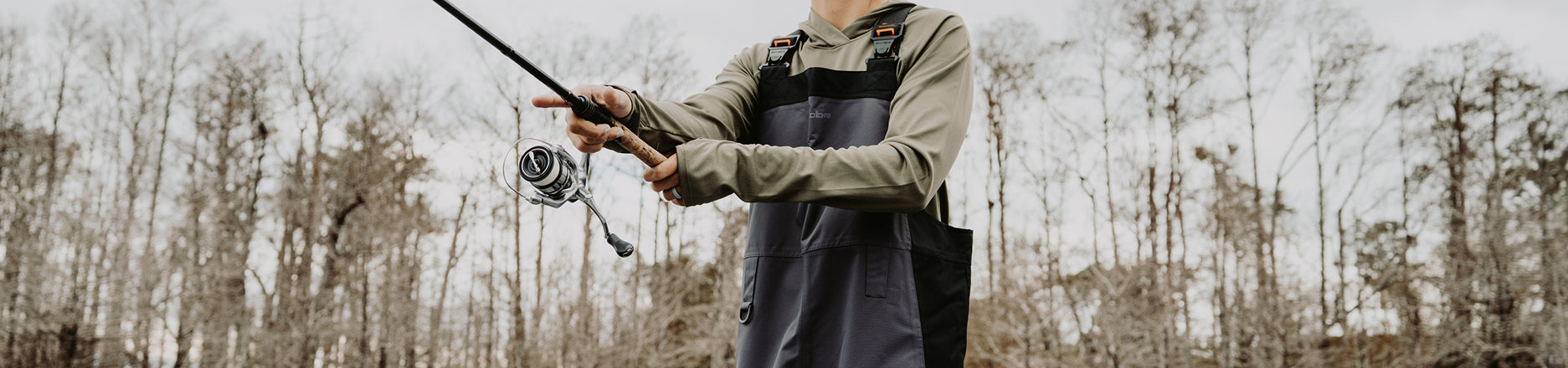 Fisherman wearing Grundens Women's Pisces Bibs