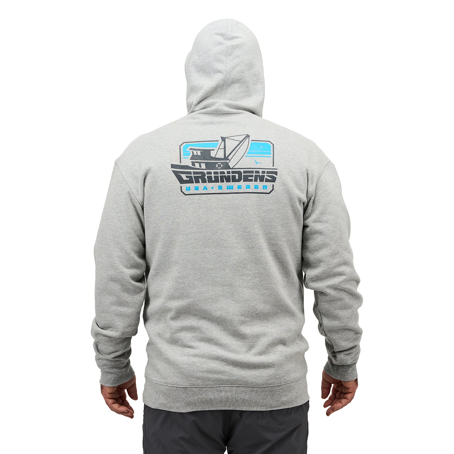 Displacement DWR Hoodie Commercial Boat