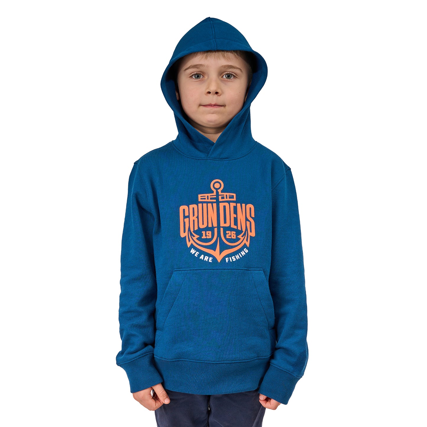 Kid's Displacement Hoodie Logo Anchor