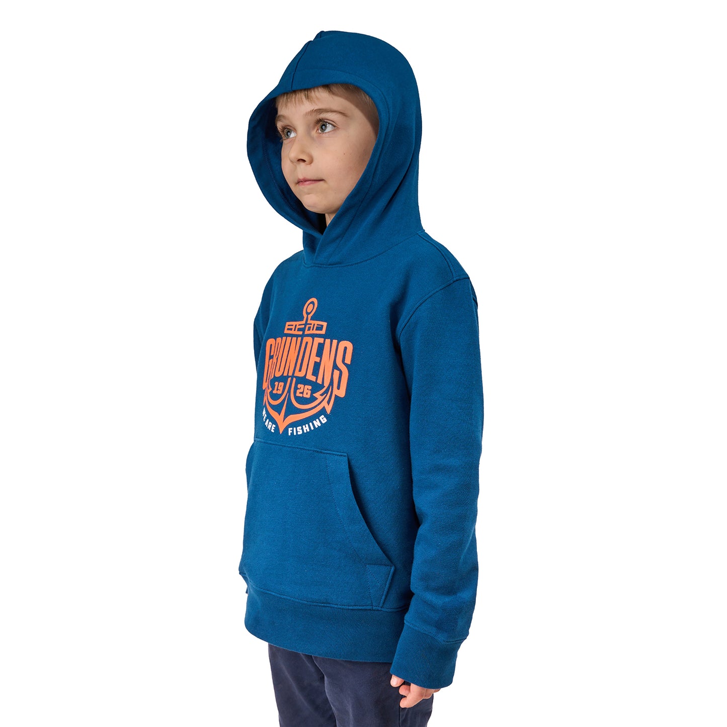 Kid's Displacement Hoodie Logo Anchor