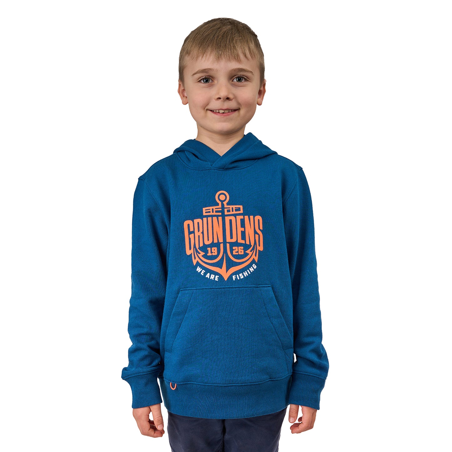Kid's Displacement Hoodie Logo Anchor