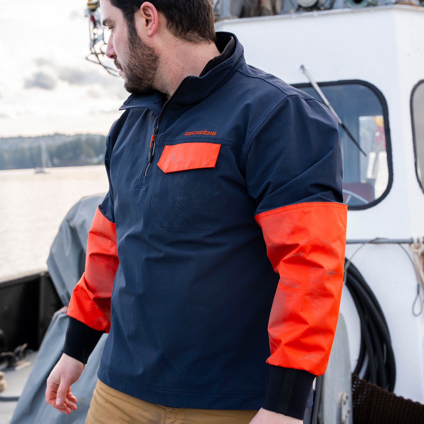 FishPicking 1/2 Zip Shirt