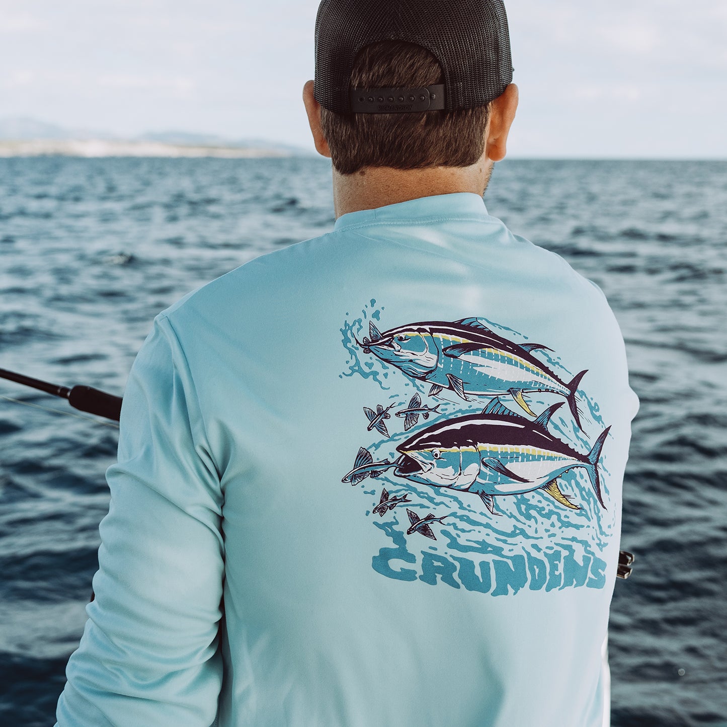 Twin Tuna LS Tech Tee