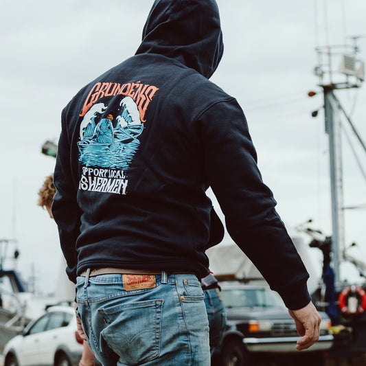 Support Local Fishermen Displacement DWR Hoodie