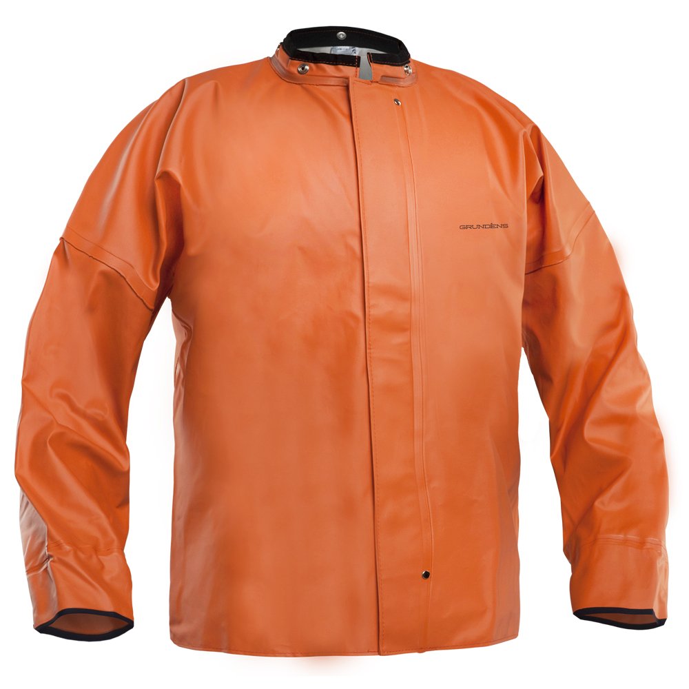  Grundéns Men's Brigg 40 Fishing Jacket, Orange - 3X