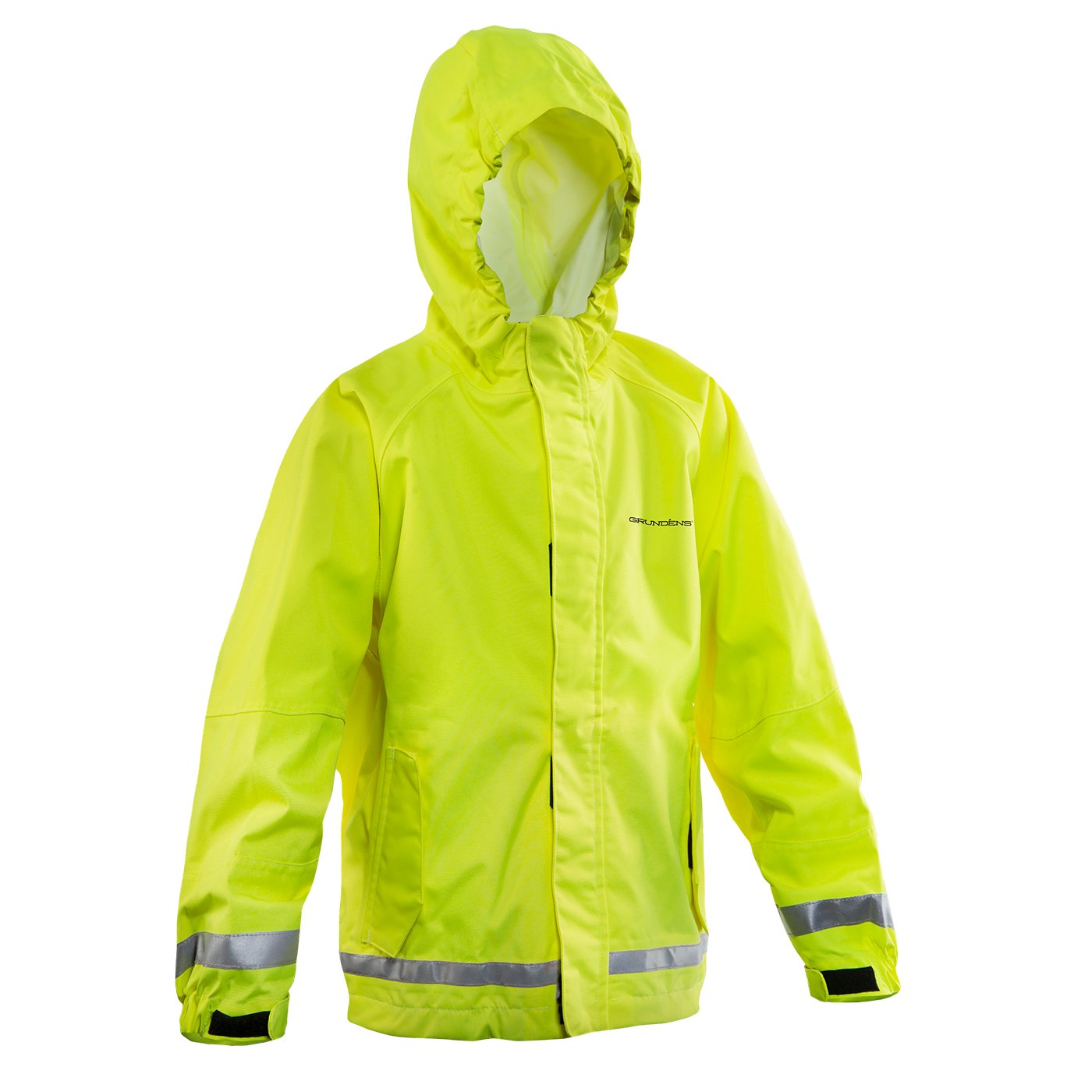 Grundens Kids Weather Watch Jacket, Hi Vis Yellow
