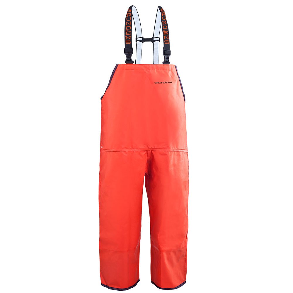 Grundens Harvestor 17 Commercial Fishing Bib Pants S / Orange