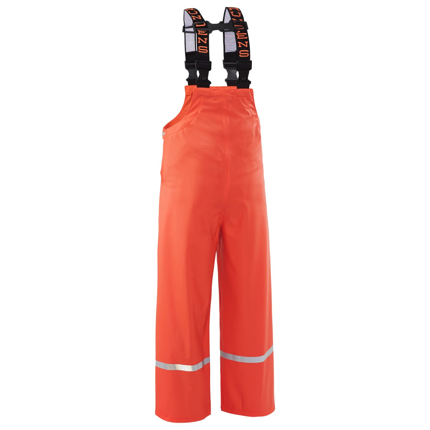 Zenith 117 Bib Pant Orange Front View