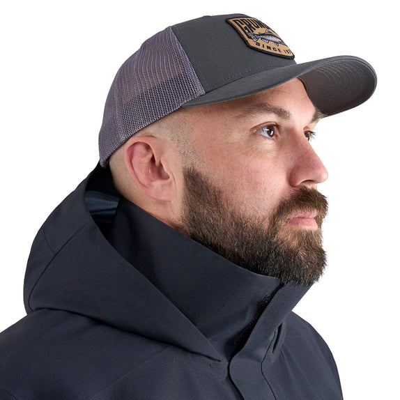 Drop Hood With High Collar To Block Wind