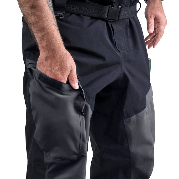 Large Thigh Storage Pockets for Bait and Accessories