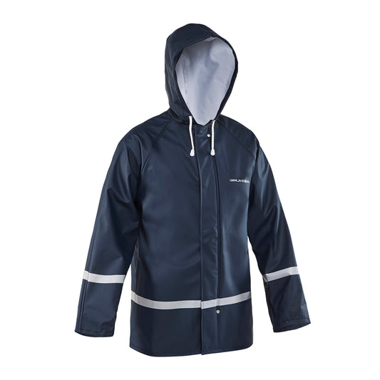 Kid's Zenith 282 Jacket Orange Front View – Grundens