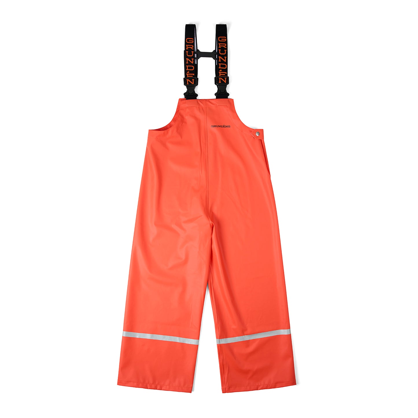 Kid's Zenith 117 Bibs Navy Front View – Grundens