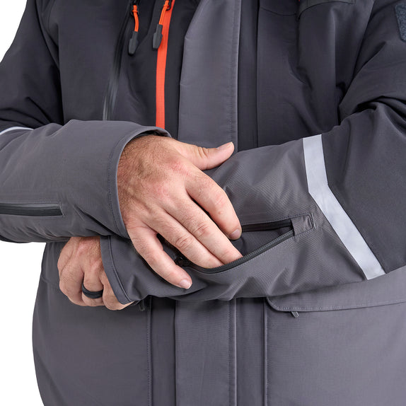 Zippered Wrist Pockets for Hand Warmers, Magnetic Billow Pockets