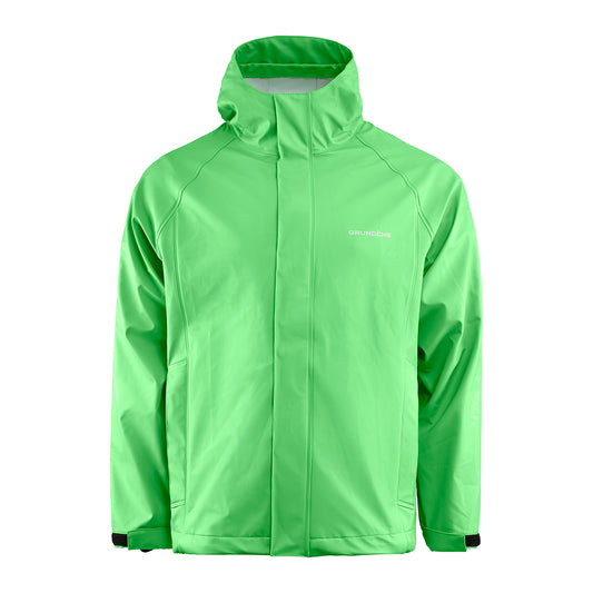 Neptune Jacket Black Front View – Grundens