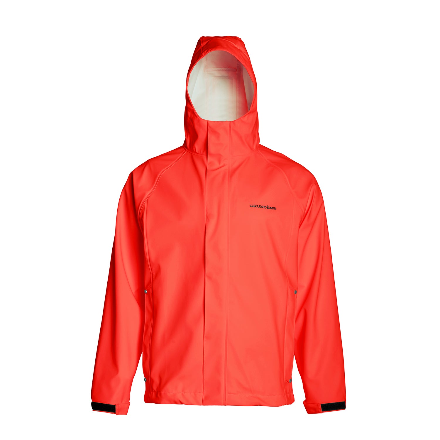 Neptune Jacket Black Product View – Grundens