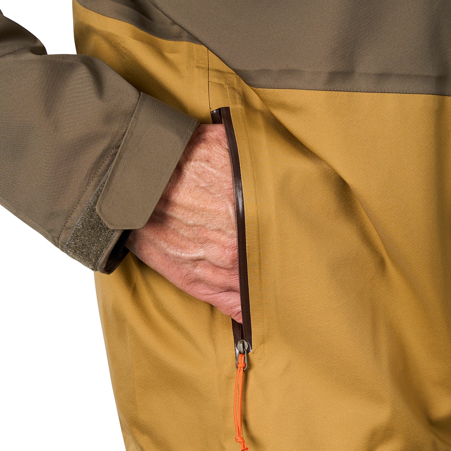 YKK AquaGuard Water Resistant Zippered Pockets