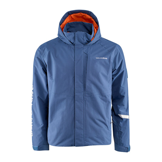 Transmit X Jacket Squall Gray Product View – Grundens