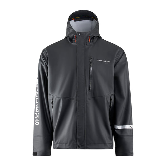 Tourney Pro Jacket Squall Camo Front View – Grundens