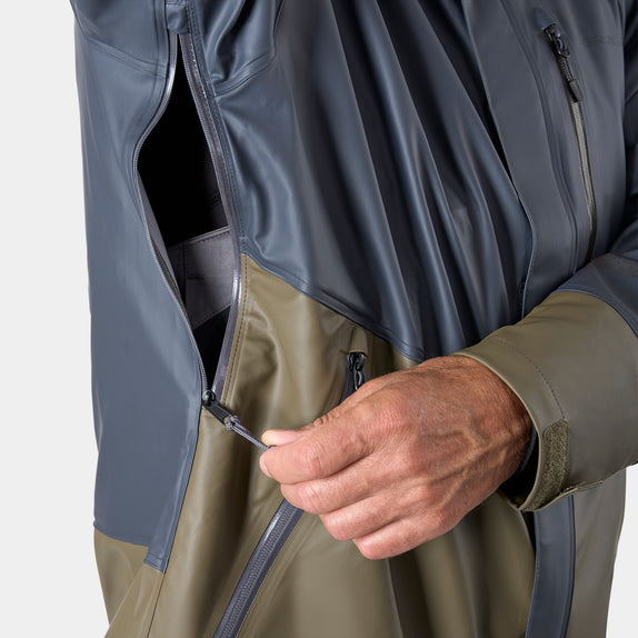 Corrosion-Resistant Side Zips Help Dump Heat When Needed
