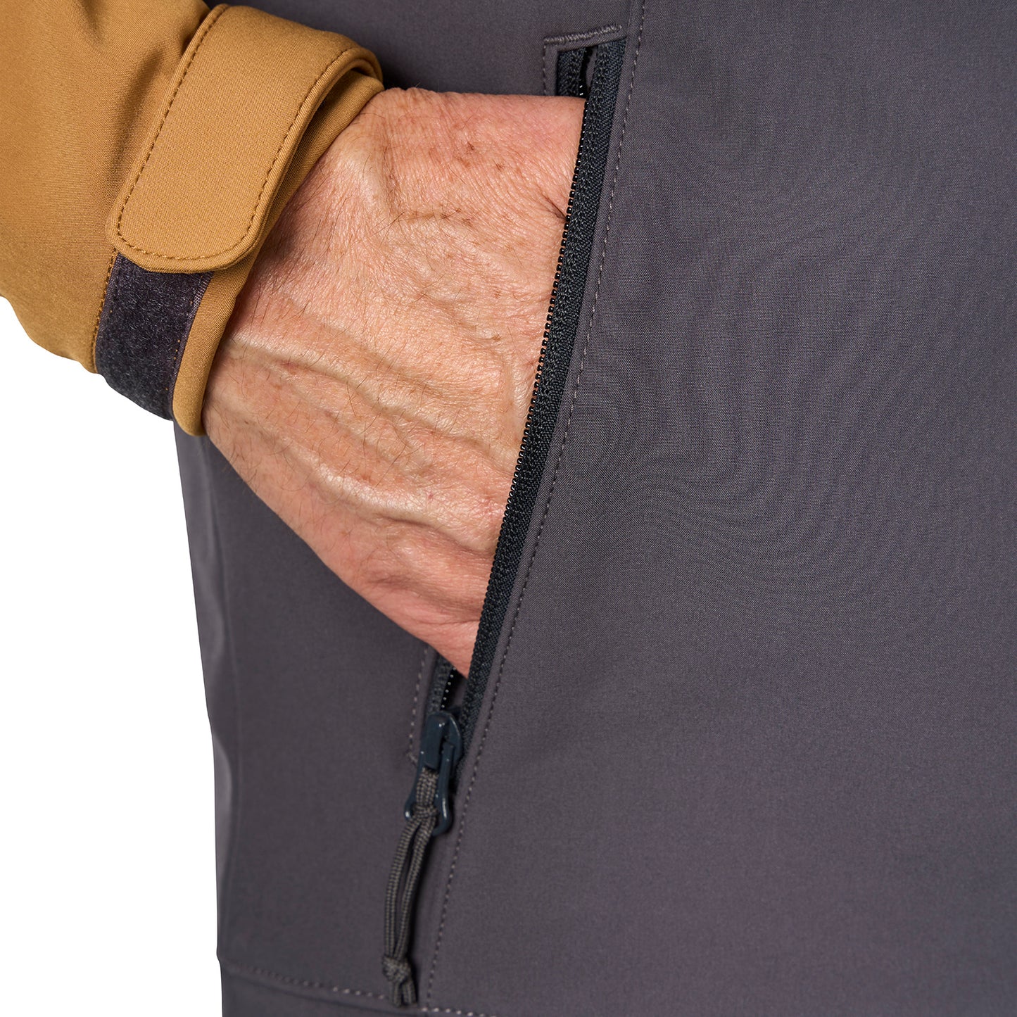 Brushed Fleece Handwarmer Pockets