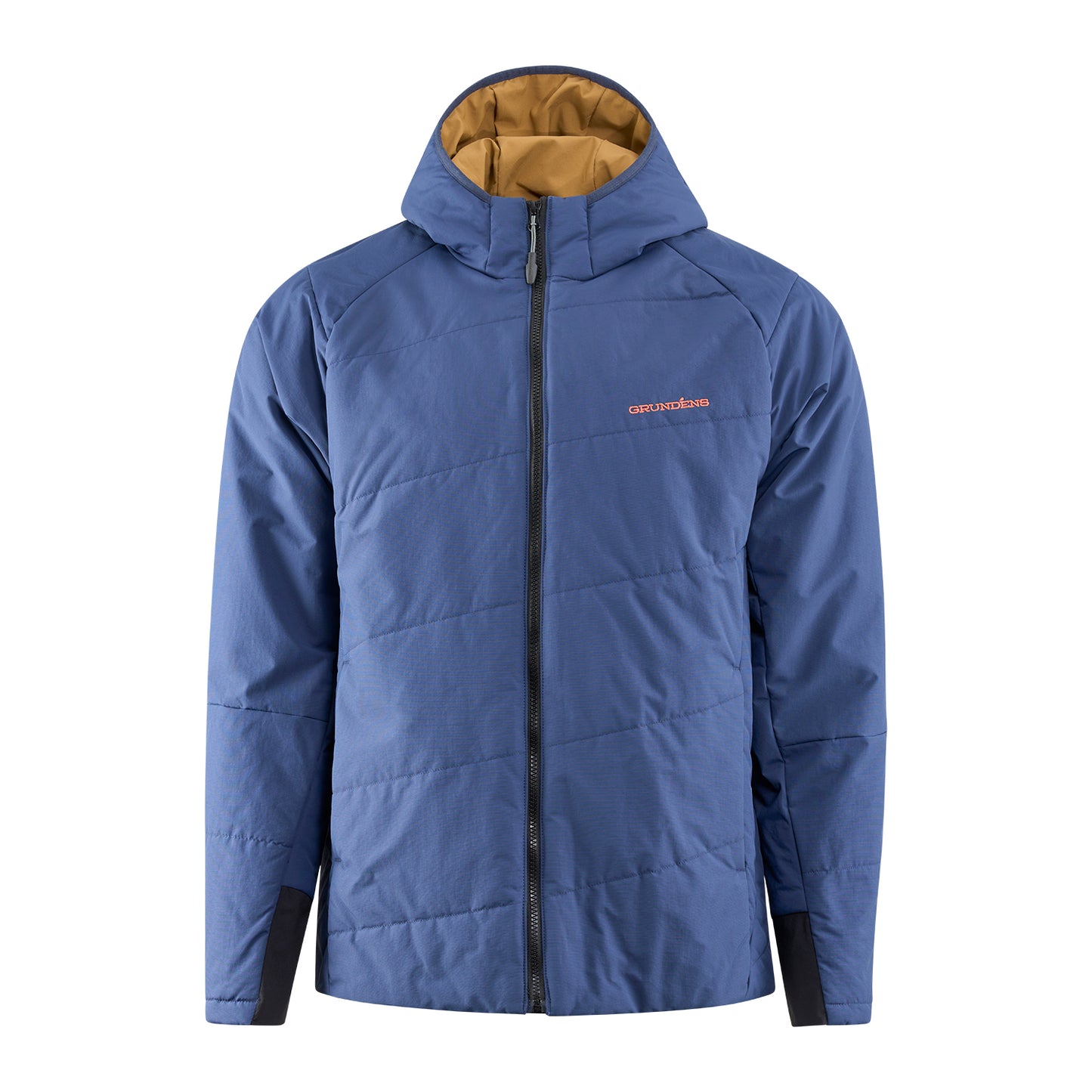Turbulence Insulated Hoodie Black Product View – Grundens