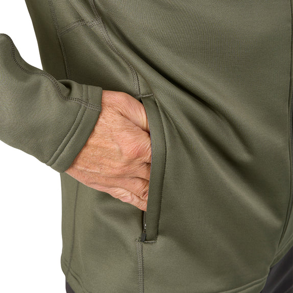 Zippered Handwarmer Pockets for Secure Storage