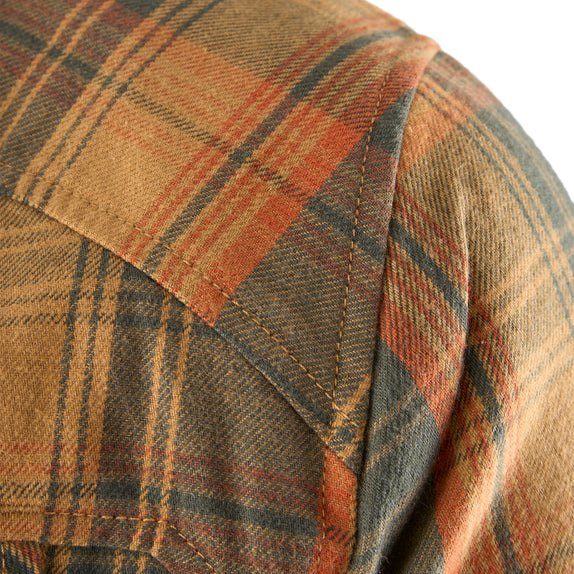 Doubled-Sided, Brushed Mid-Weight Cotton-Poly Flannel
