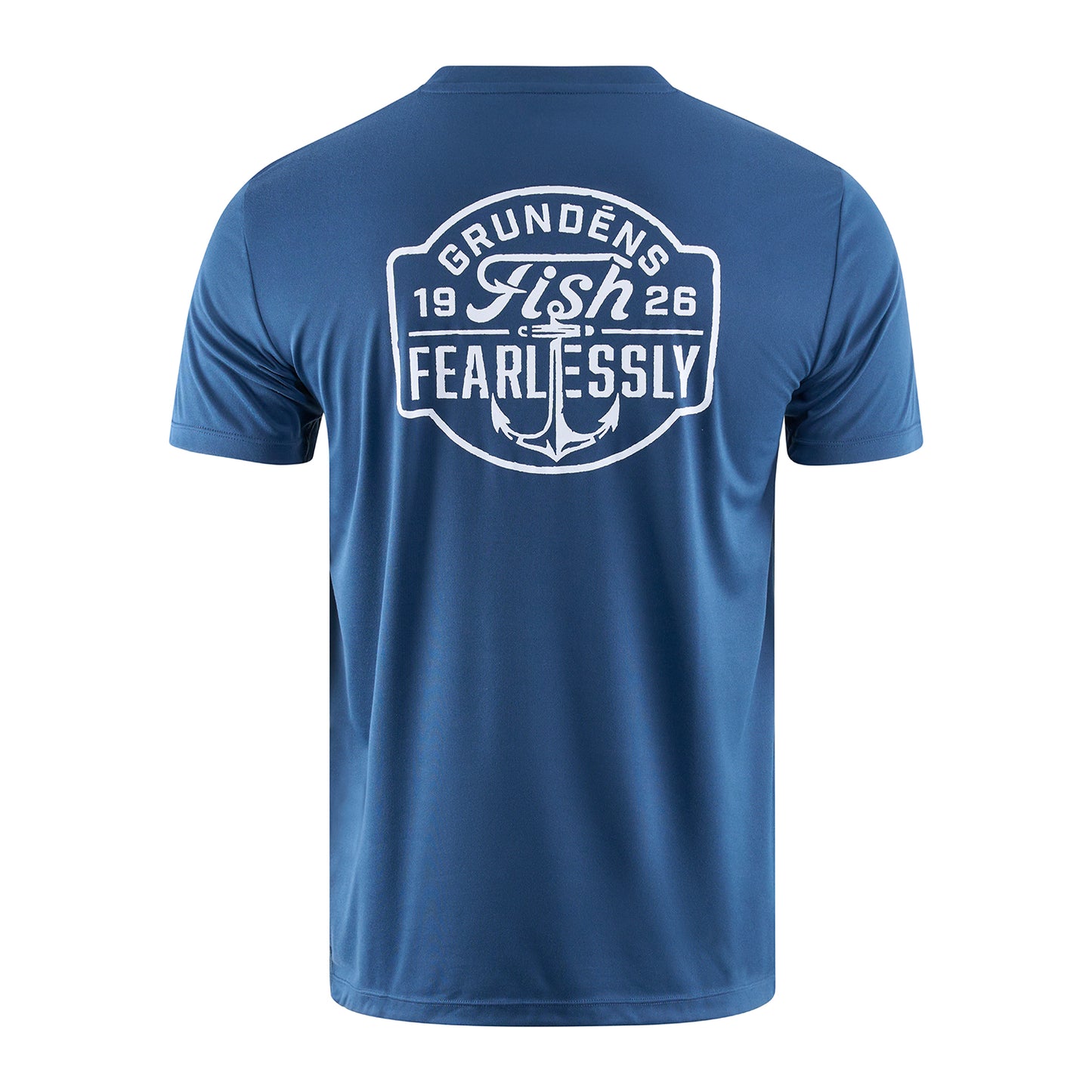 Fish Fearlessly SS Tech Tee Forest Front View – Grundens