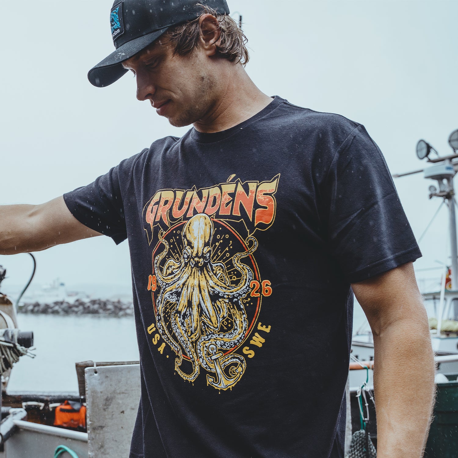 Grundéns Rocktopus SS T-Shirt – Grundens