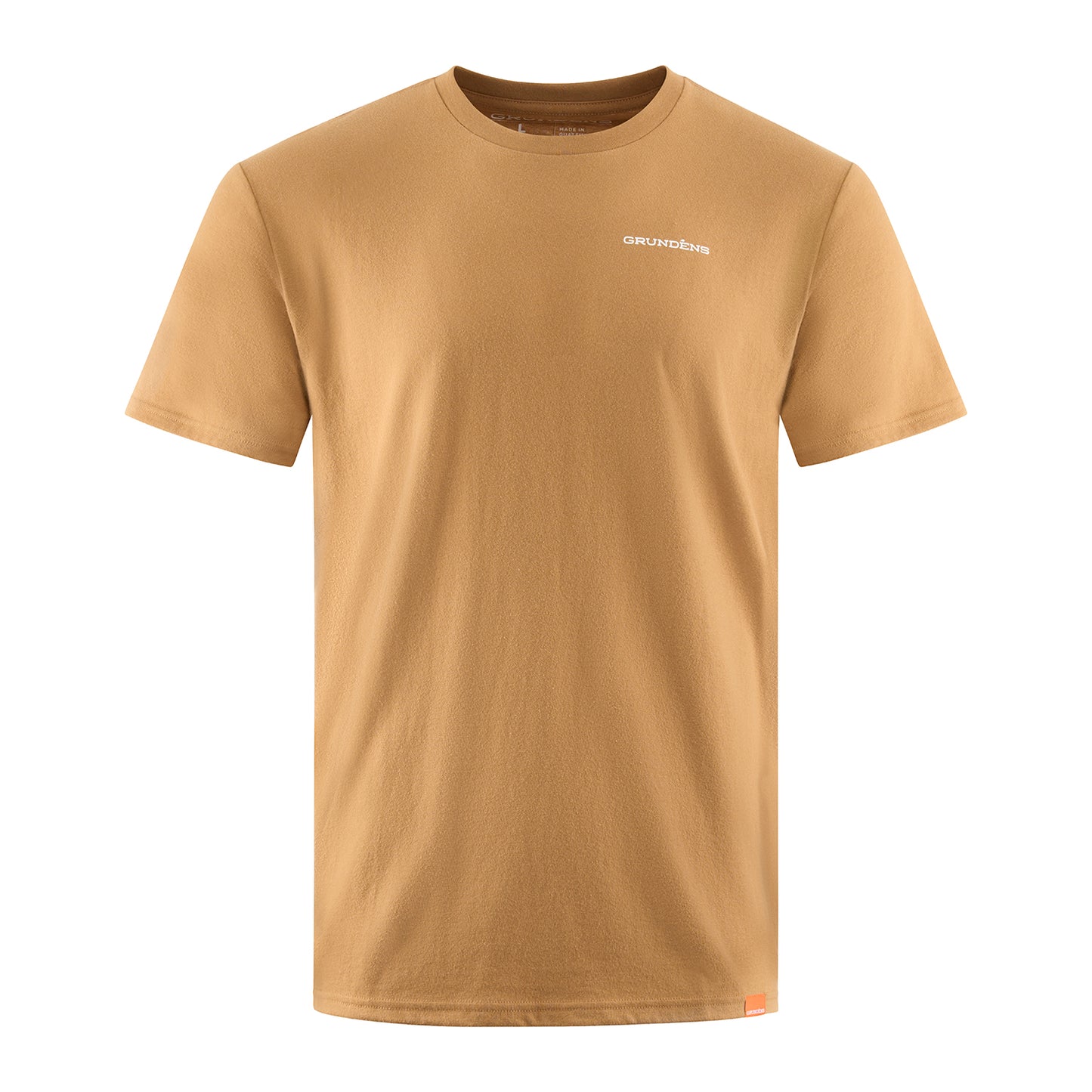 Redfish Flats SS T-Shirt Whiskey Front View – Grundens