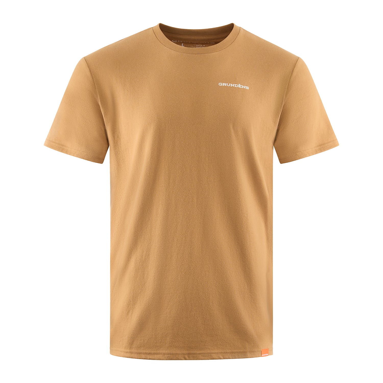 Redfish Flats SS T-Shirt Whiskey Front View – Grundens
