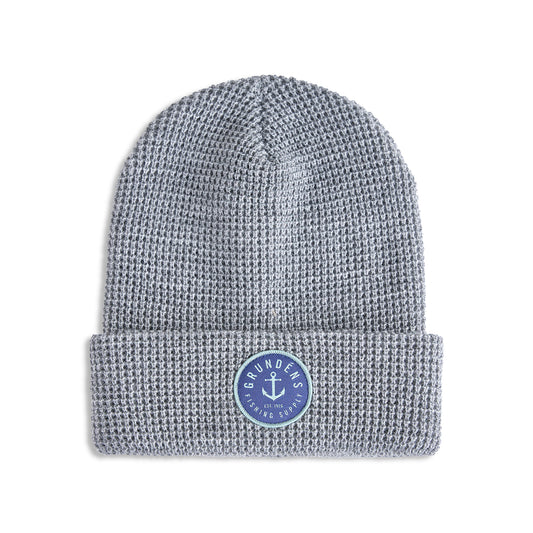 Anchor Waffle Beanie
