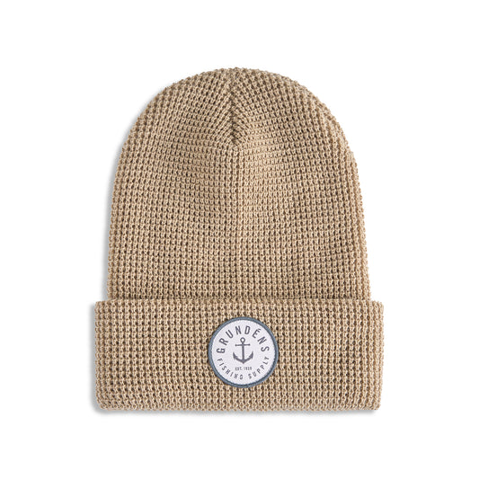 Anchor Waffle Beanie