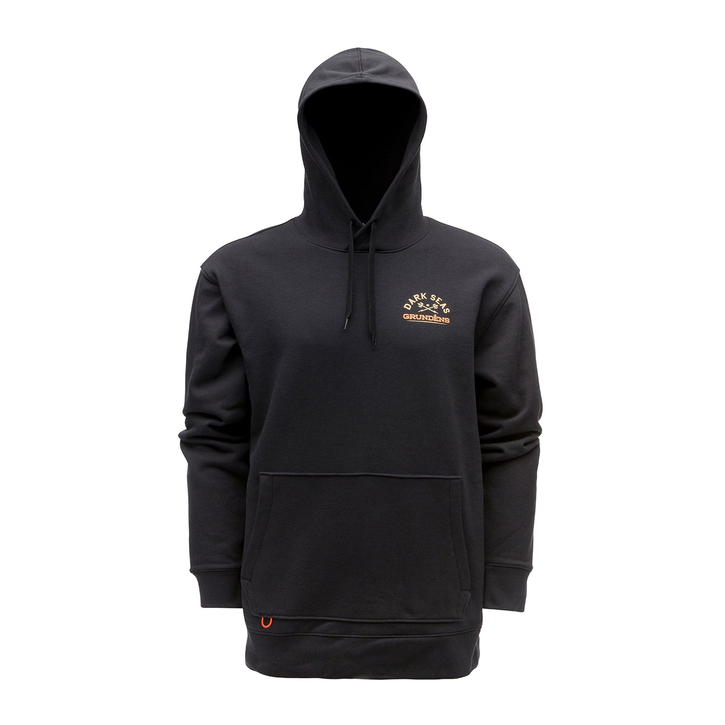 Dark Seas X Grundens Seaworthy Hoodie Bone Side View – Grundens