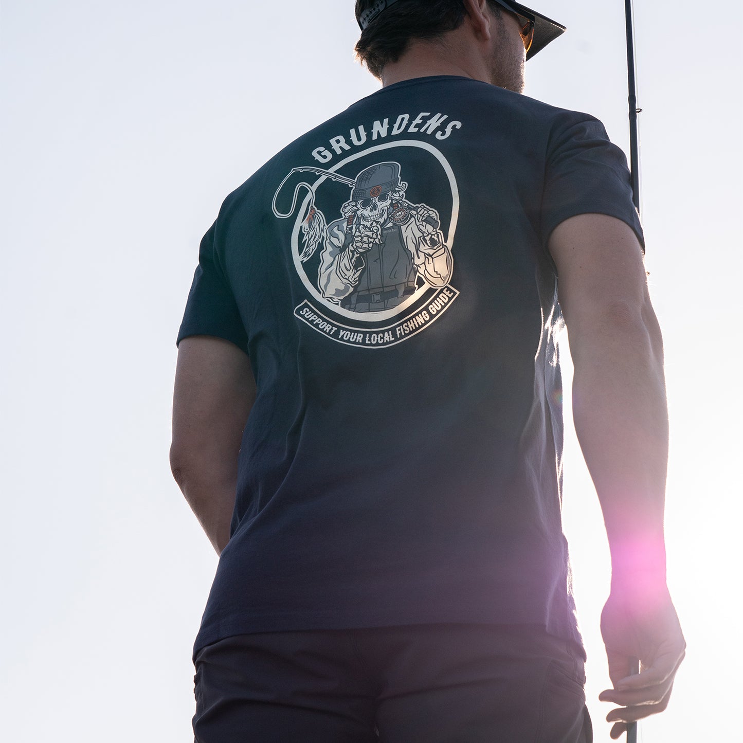 Support Guides SS T-Shirt Front View – Grundens