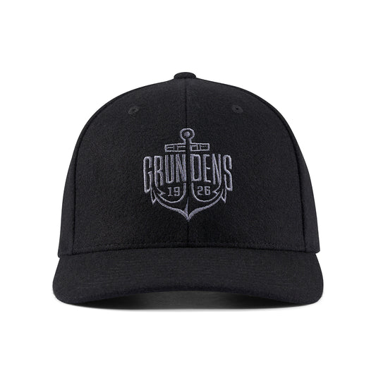 Logo Anchor Wool Trucker