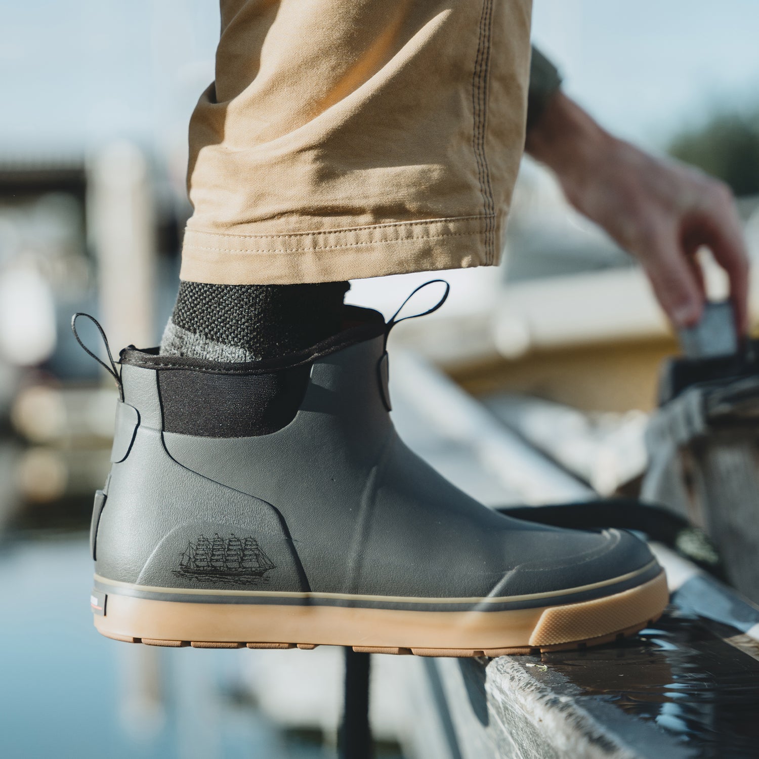 Deck-Boss Ankle Boot by Grundens