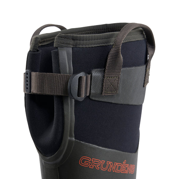 Gusseted Calf With One-Hand Adjustment Strap