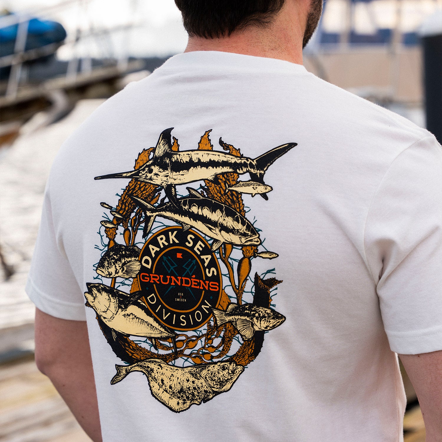 Grundéns Dark Seas X Grundens Coastal Region SS T-Shirt