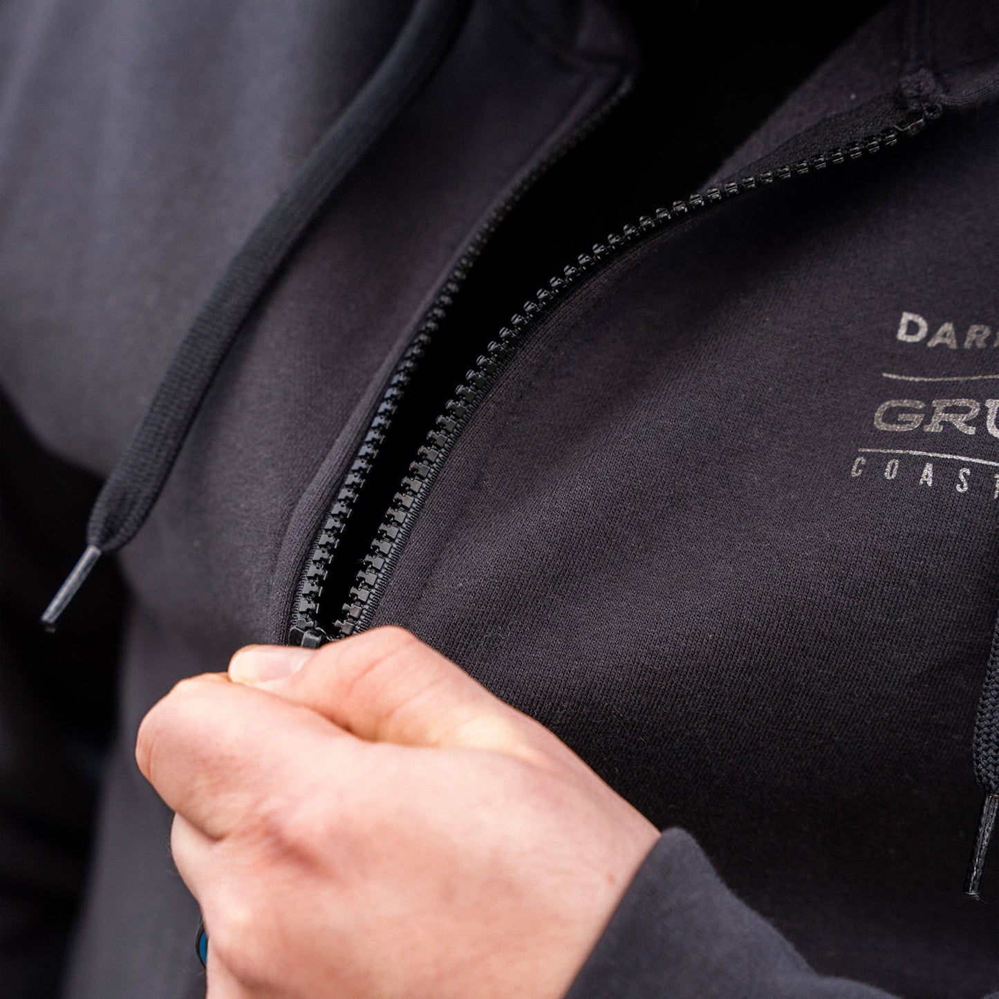 Dark Seas X Grundéns Workhorse Full Zip Hoodie