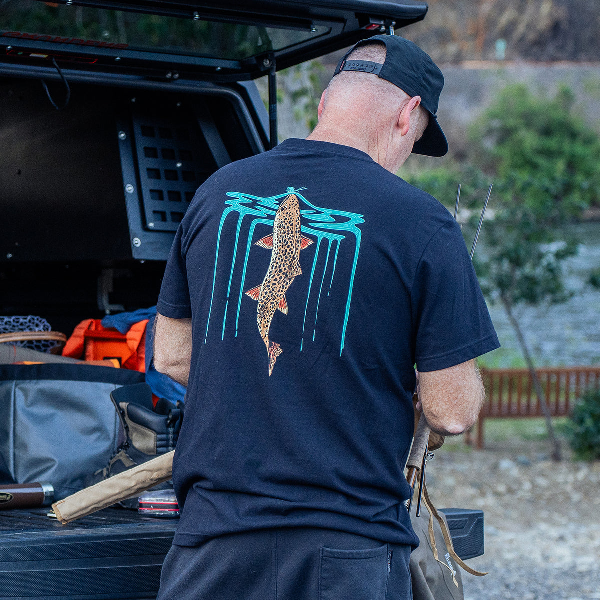 Riser SS T-Shirt Alternate View – Grundens