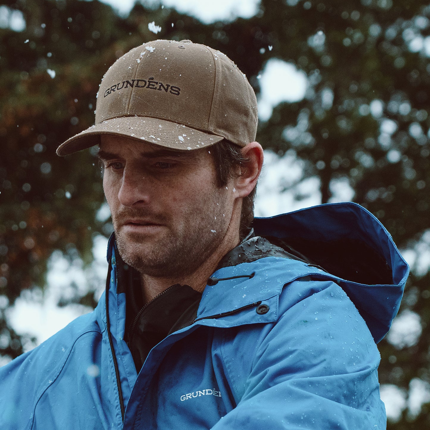 Wordmark Waxed Trucker