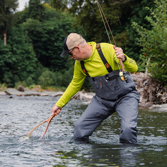 Grundens Men's Boundary Zip Stockingfoot Waders - The Compleat Angler