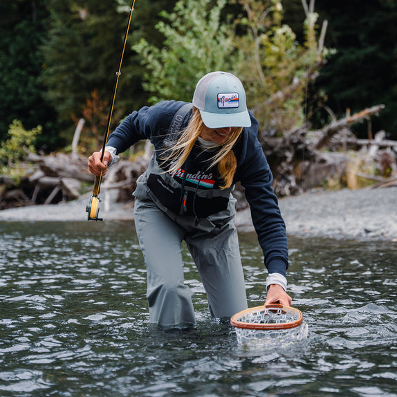 Grundéns Wading Mobility Patterning for Ease of Movement On & Off the River
