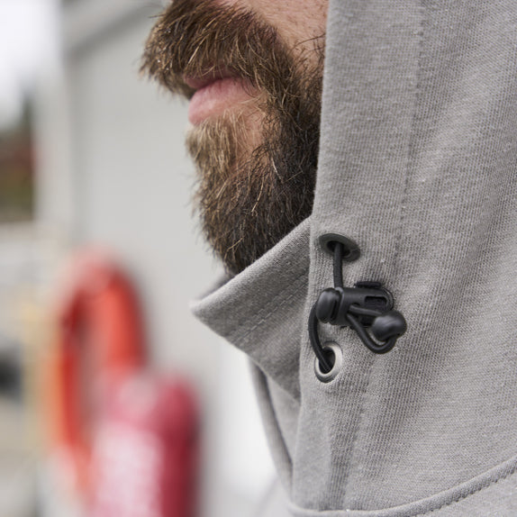 Adjustable hood with integrated face mask