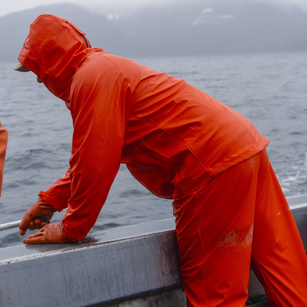 Rain Jacket Men Grundens Neptune Fishing Jacket 100% Waterproof