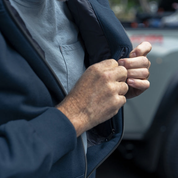 Zippered Phone Pocket