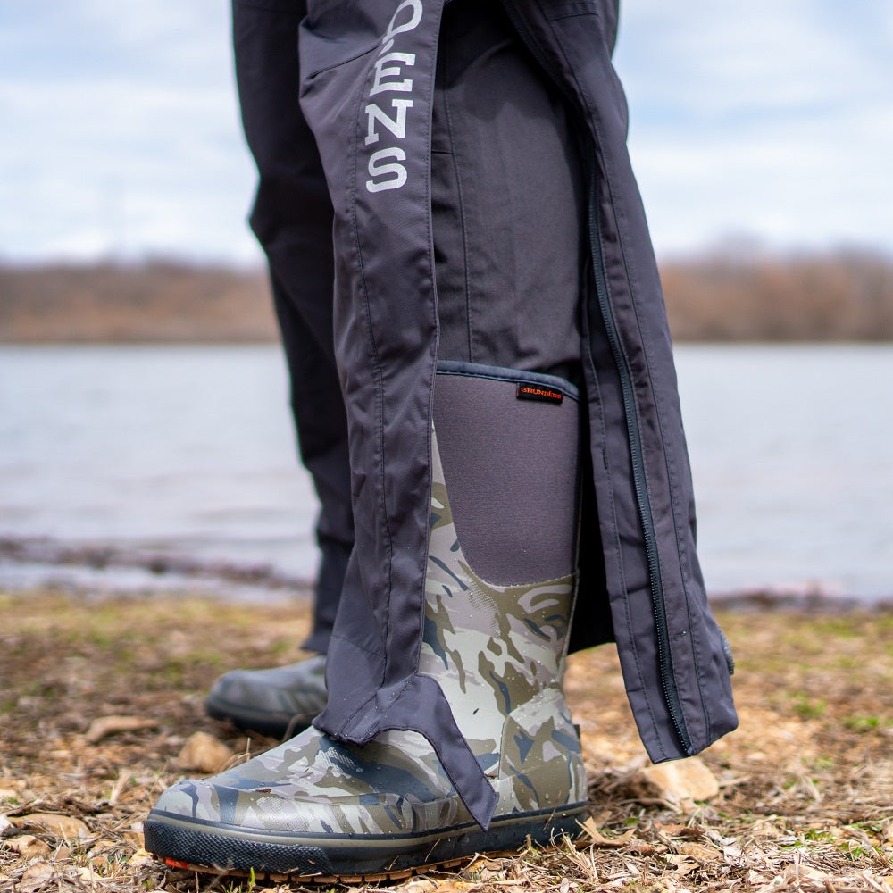 Men women half length elastic waist fishing wader pants boot waterproof  rubber breathable rain boots shoes jumpsuit trousers