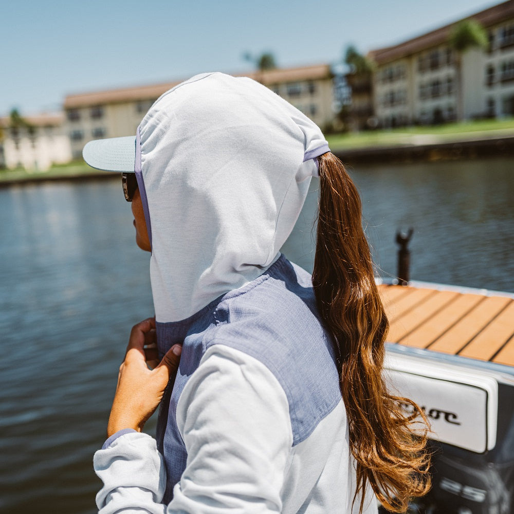 Snap Adjustable Scuba-Style Hood w/Ponytail hole